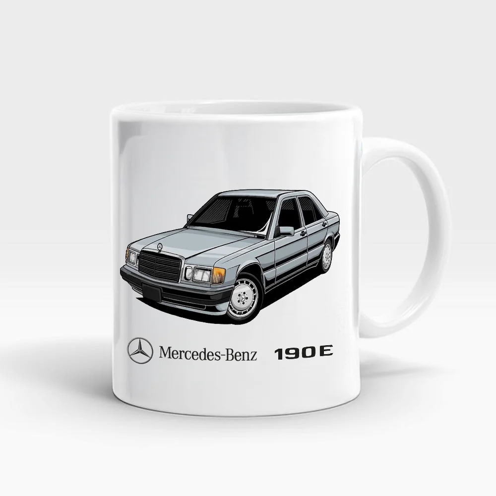 Mercedes W201 190E koffie mok