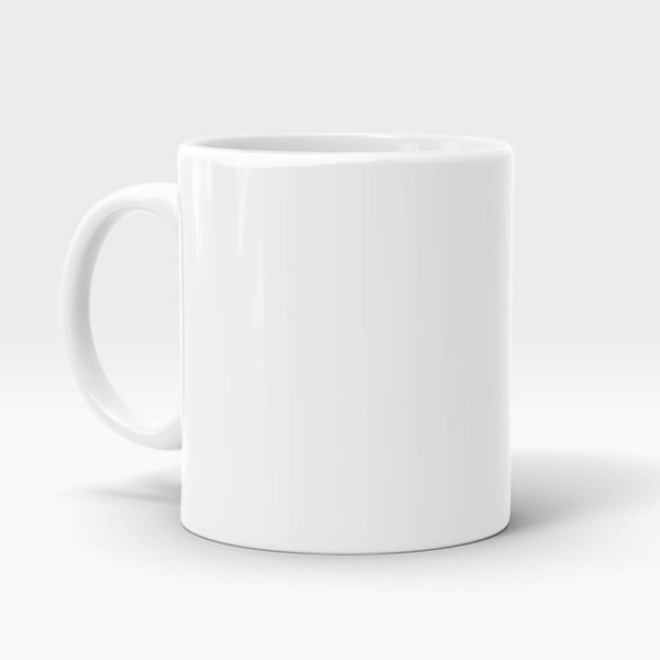 Gepersonaliseerde mok - wit l