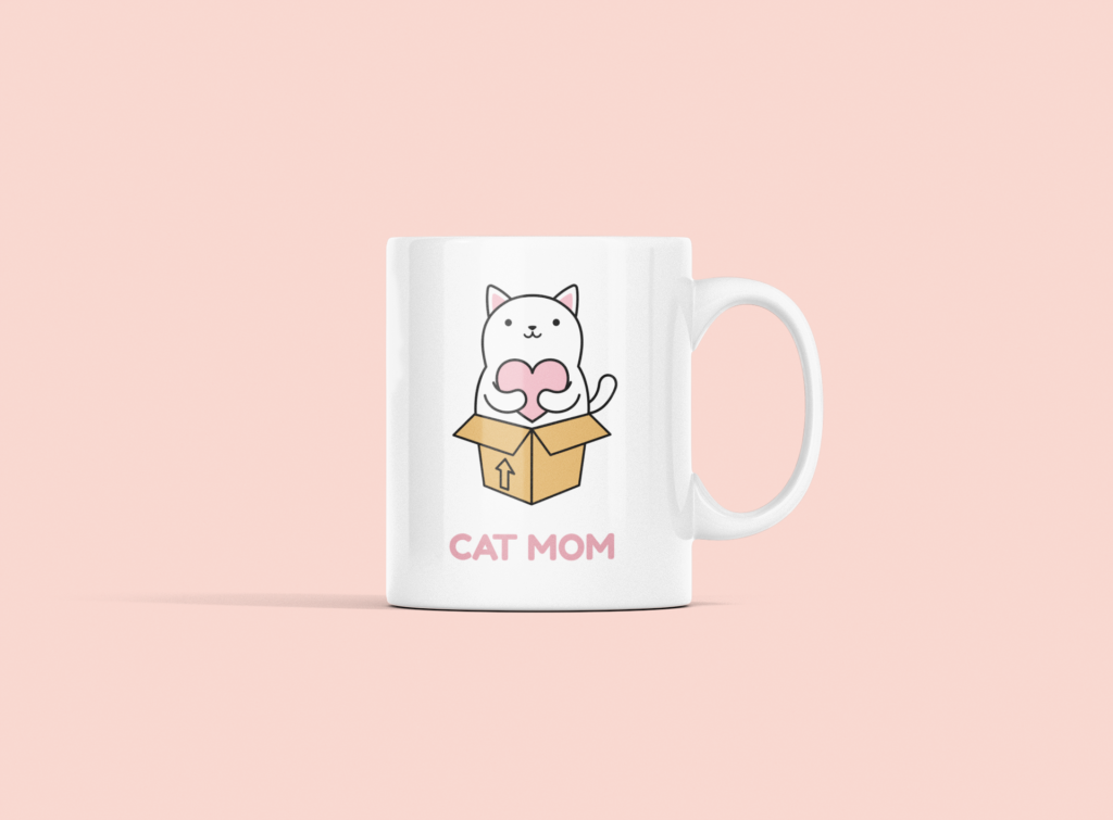 Cat Mom Mok - Kattenliefhebber