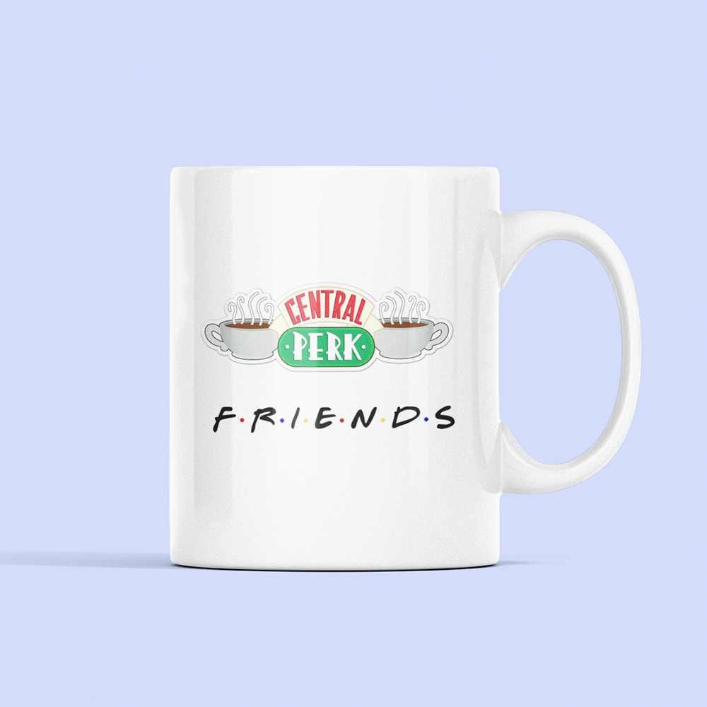 Friends Mok Central Perk met naam