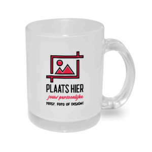 Theeglas bedrukken